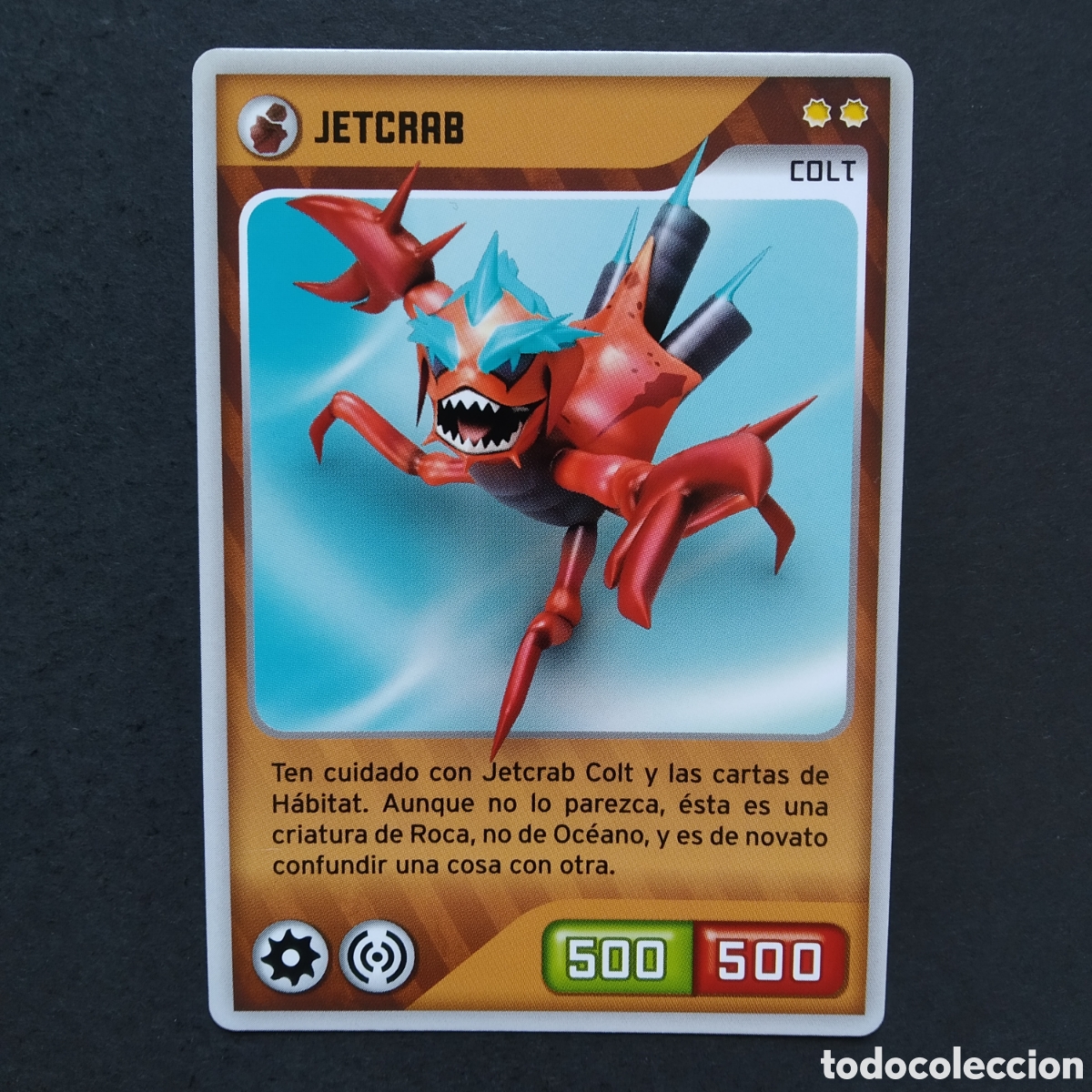 Coleccionismo cromos antiguos: CROMO - N&ordm; 281 - JETCRAB - INVIZIMALS, DESAFIOS OCULTOS - PANINI - A&Ntilde;O 2013