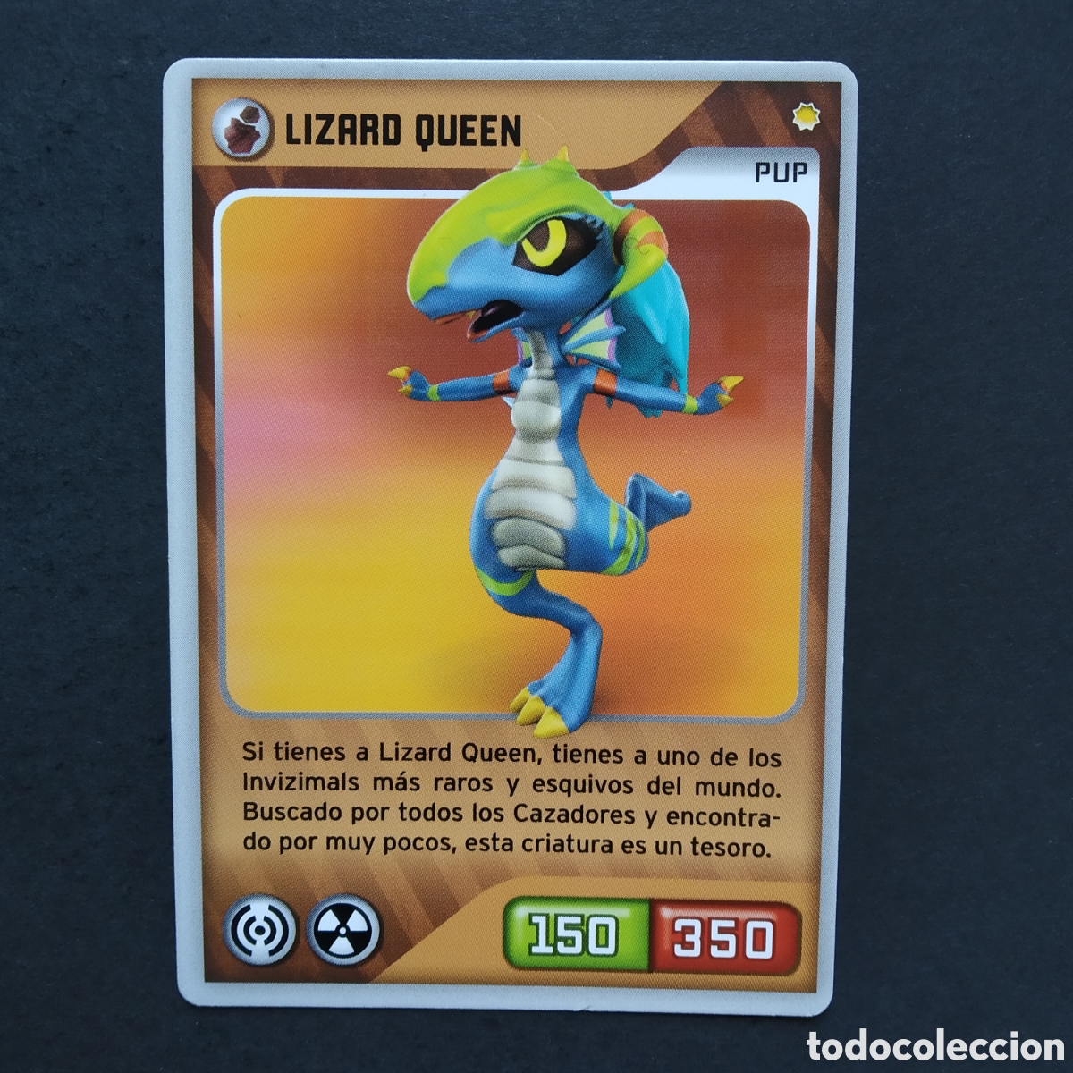 Coleccionismo cromos antiguos: CROMO - N&ordm; 283 - LIZARD QUEEN - INVIZIMALS, DESAFIOS OCULTOS - PANINI - A&Ntilde;O 2013