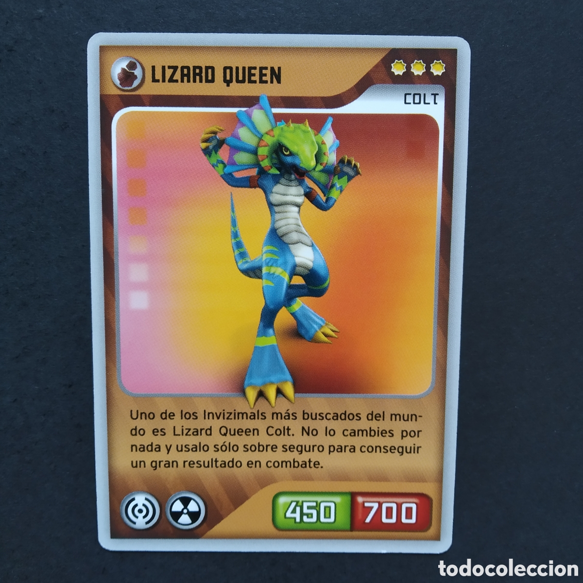 Coleccionismo cromos antiguos: CROMO - N&ordm; 284 - LIZARD QUEEN - INVIZIMALS, DESAFIOS OCULTOS - PANINI - A&Ntilde;O 2013
