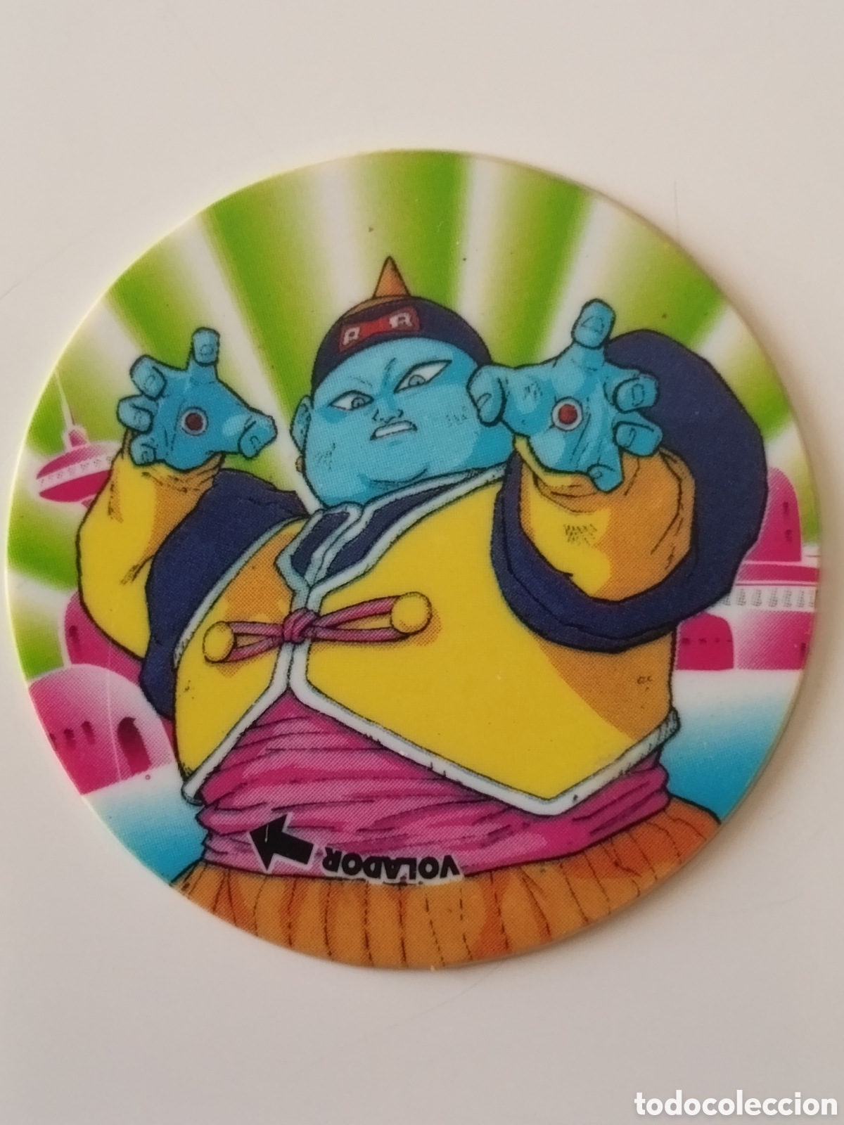 Coleccionismo cromos antiguos: Tazo Drag&oacute;n Ball Z n&uacute;mero 8 A-19