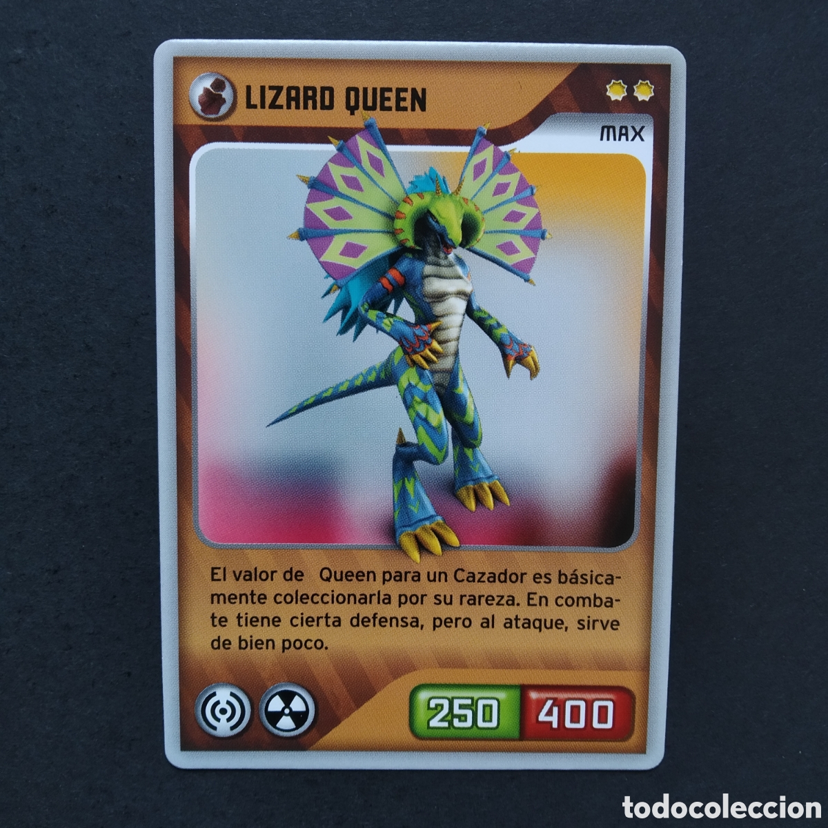 Coleccionismo cromos antiguos: CROMO - N&ordm; 285 - LIZARD QUEEN - INVIZIMALS, DESAFIOS OCULTOS - PANINI - A&Ntilde;O 2013