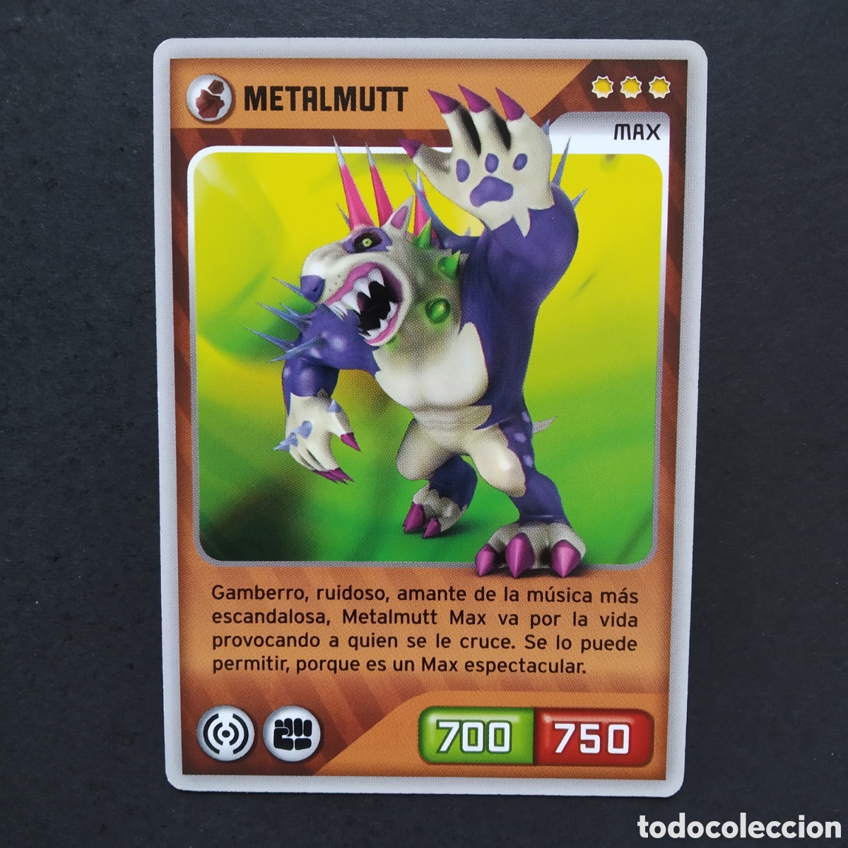 Coleccionismo cromos antiguos: CROMO - N&ordm; 288 - METALMUTT - INVIZIMALS, DESAFIOS OCULTOS - PANINI - A&Ntilde;O 2013