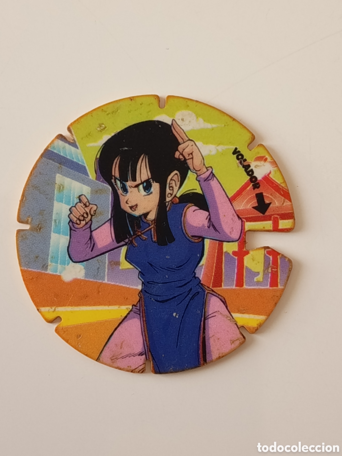 Coleccionismo cromos antiguos: Tazo Drag&oacute;n Ball Z serie Roja n&uacute;mero 26 chichi