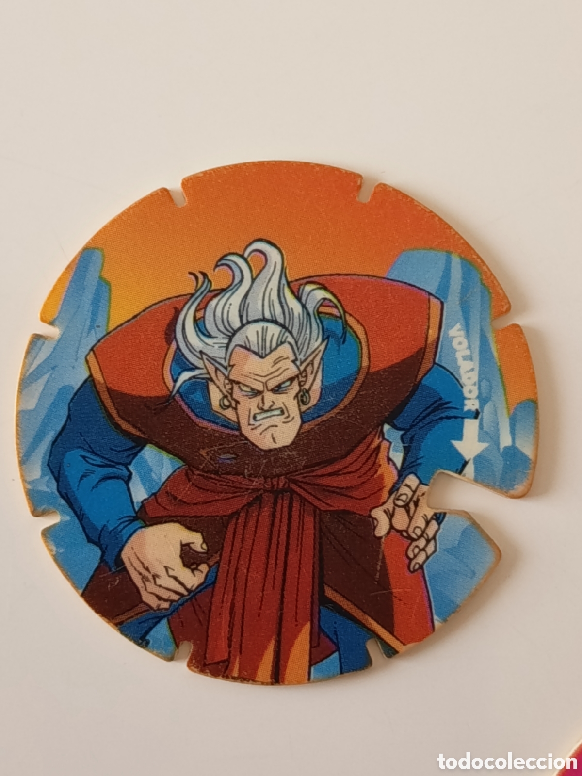 Coleccionismo cromos antiguos: Tazo Drag&oacute;n Ball Z serie Roja n&uacute;mero 20 Kibito