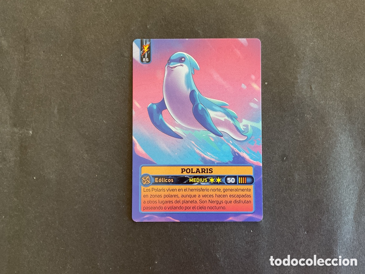 Coleccionismo cromos antiguos: Cromo Nergys N*86 panini