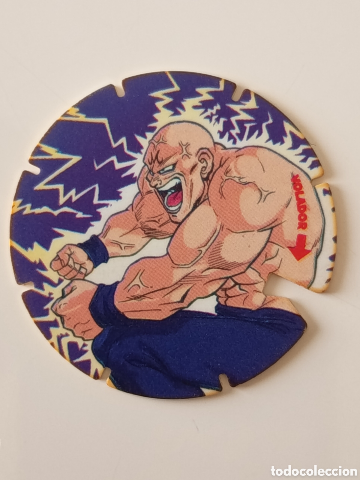 Coleccionismo cromos antiguos: Tazo Drag&oacute;n Ball Z serie Roja n&uacute;mero 29 Yaku