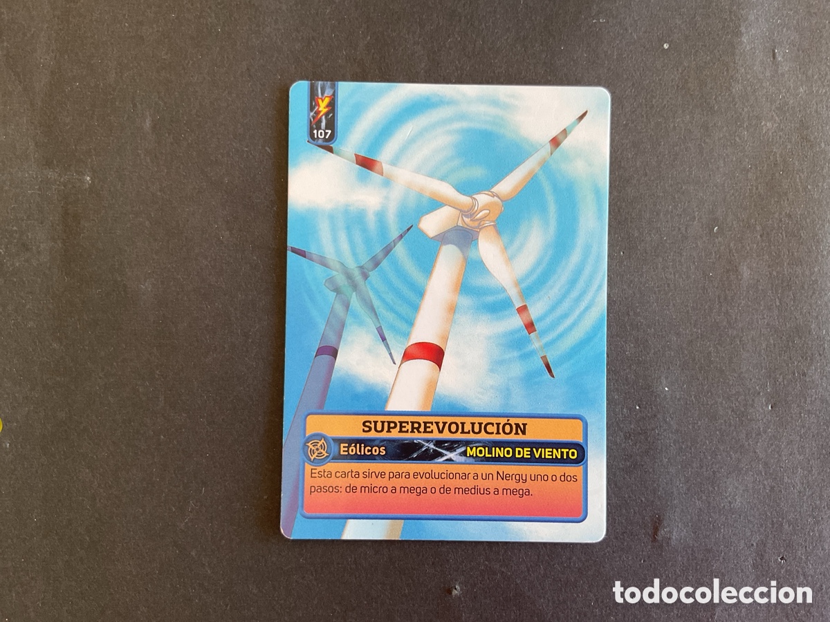 Coleccionismo cromos antiguos: Cromo Nergys N*107 panini