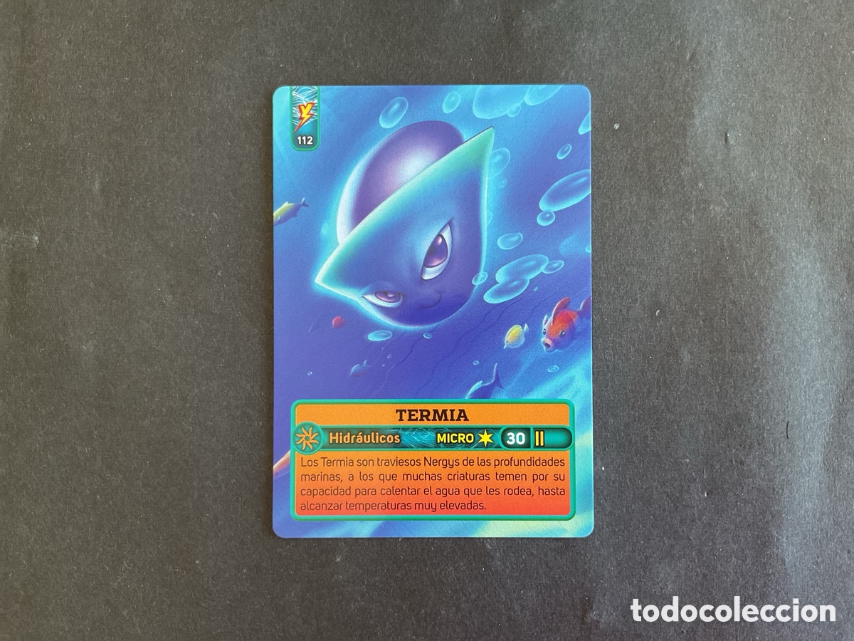 Coleccionismo cromos antiguos: Cromo Nergys N*112 panini