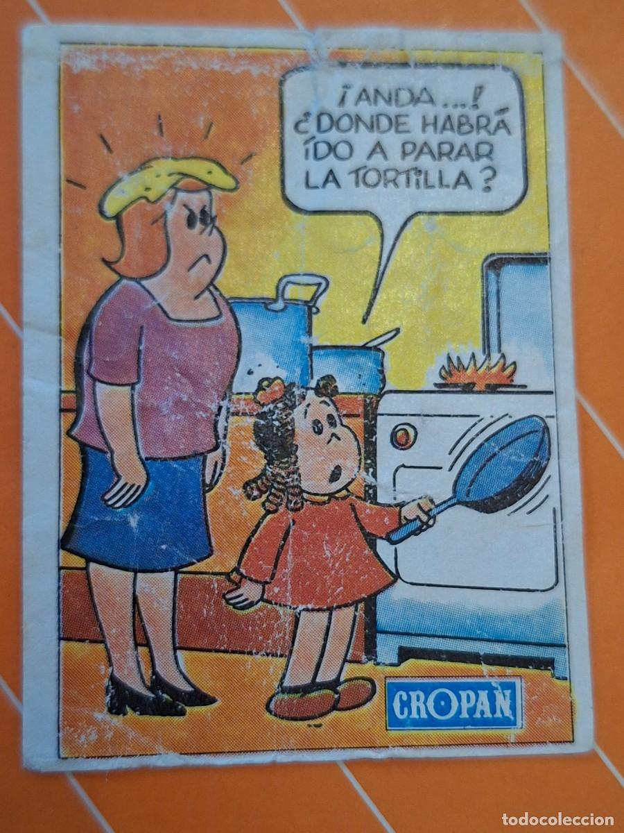 Coleccionismo cromos antiguos: Cromo cropan chistes peque&ntilde;a lul&uacute; 1984