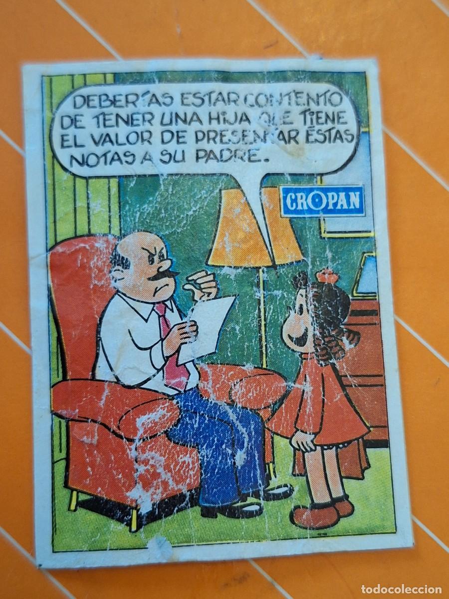 Coleccionismo cromos antiguos: Cromo cropan chistes peque&ntilde;a lul&uacute; 1984