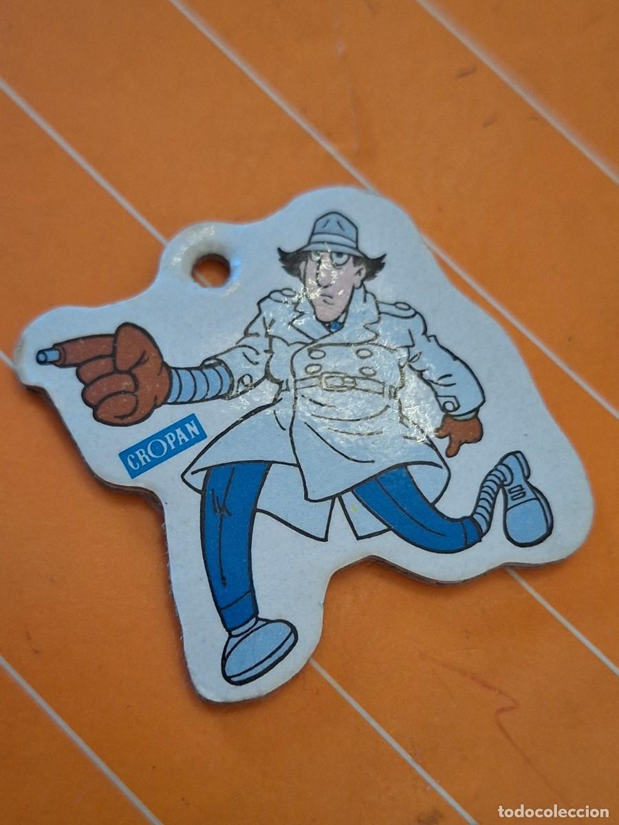 Coleccionismo cromos antiguos: CROPAN cromo troquelado llavero INSPECTOR GADGET 1983