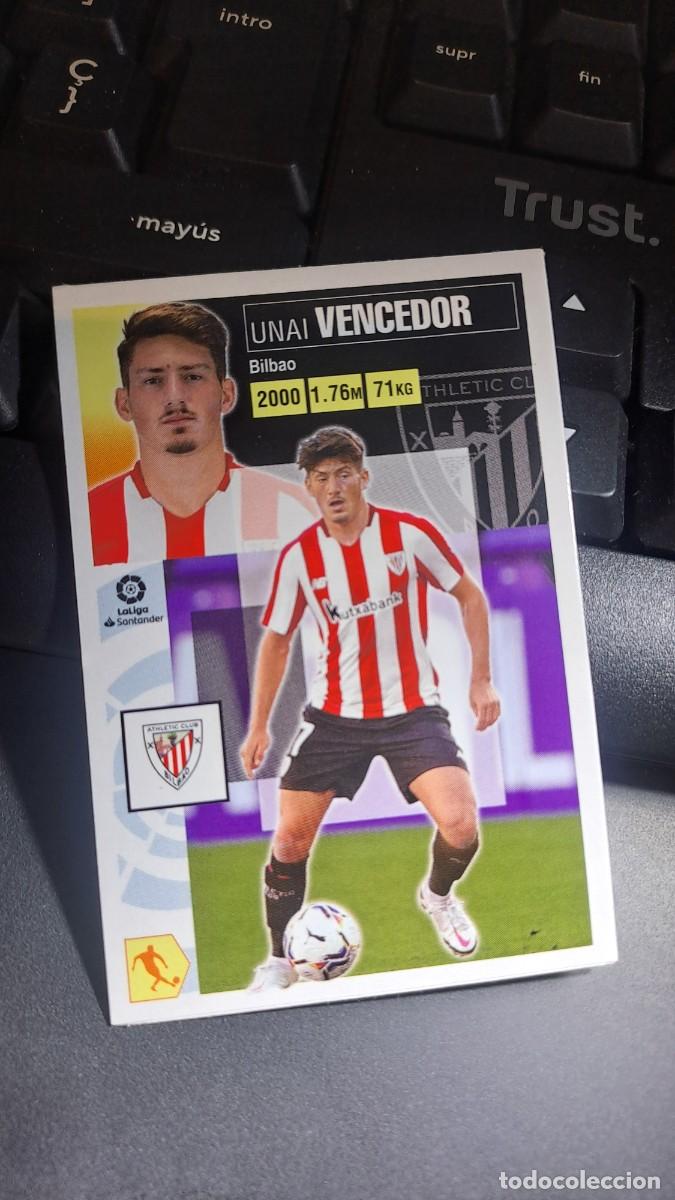Coleccionismo cromos antiguos: CROMO VENCEDOR 3 ATHLETIC CLUB BILBAO MERCADO DE INVIERNO LIGA 2020 2021 20 21 ESTE PANINI NUNCA PEG