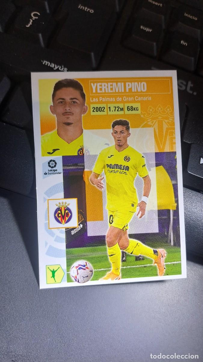 Coleccionismo cromos antiguos: CROMO YEREMY YEREMI PINO 37 VILLARREAL MERCADO DE INVIERNO 37 LIGA 2020 2021 20 21 ESTE PANINI NUNCA