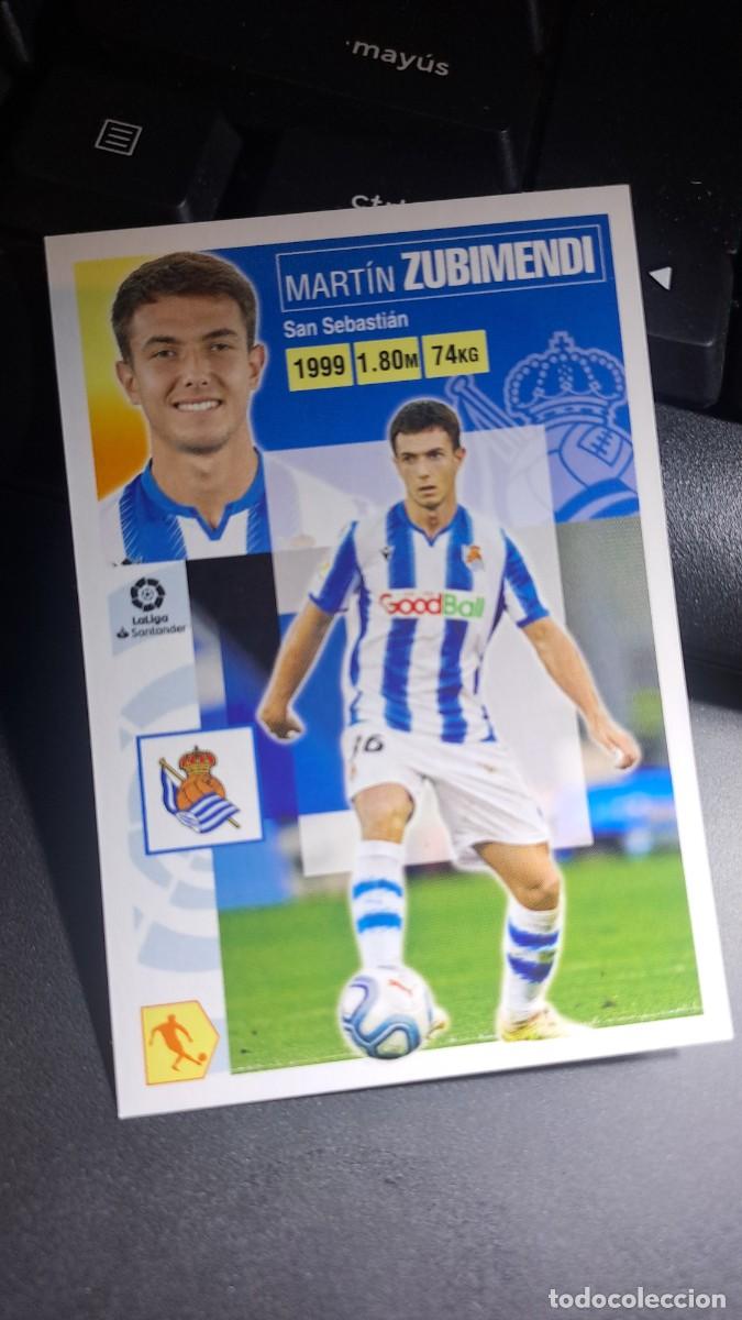 Coleccionismo cromos antiguos: CROMO ZUBIMENDI 12 B 12B REAL SOCIEDAD LIGA 2020 2021 20 21 ESTE PANINI NUNCA PEGADO