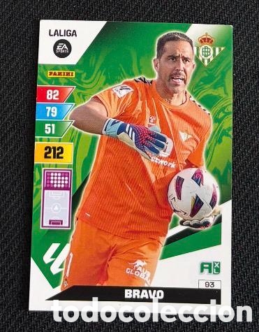 Coleccionismo cromos antiguos: 93 CLAUDIO BRAVO BETIS Panini Adrenalyn XL LaLiga 2023 2024