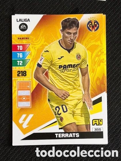 Coleccionismo cromos antiguos: 355 TERRATS VILLARREAL Panini Adrenalyn XL LaLiga 2023 2024