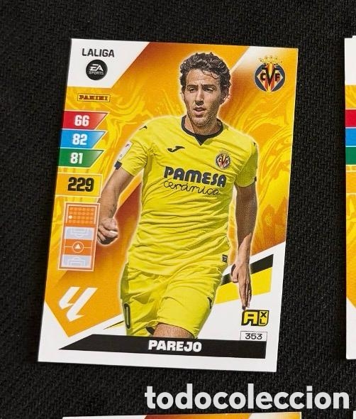 Coleccionismo cromos antiguos: 353 PAREJO VILLARREAL Panini Adrenalyn XL LaLiga 2023 2024