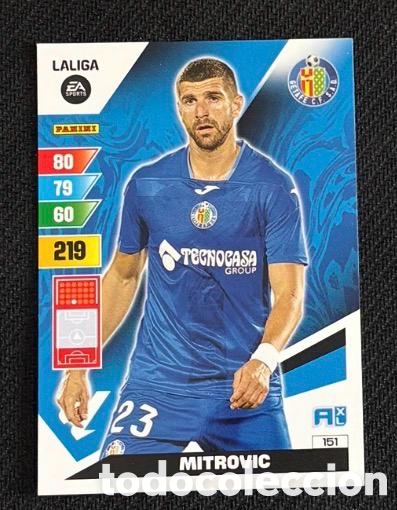 Coleccionismo cromos antiguos: 151 MITROVIC GETAFE Panini Adrenalyn XL LaLiga 2023 2024