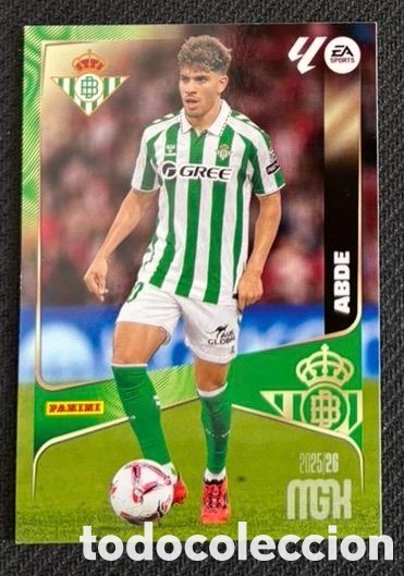 Coleccionismo cromos antiguos: ABDE BETIS MGK Megacracks 25/26
