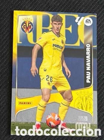 Coleccionismo cromos antiguos: PAU NAVARRO VILLARREAL MGK Megacracks 25/26