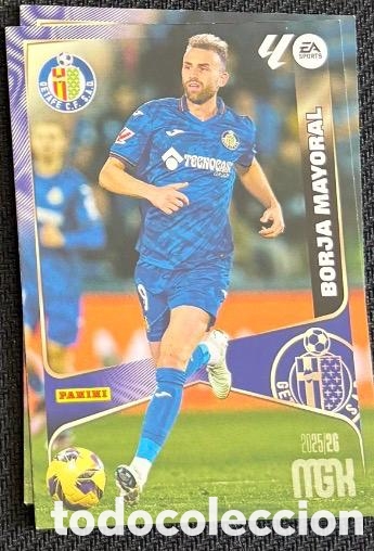 Coleccionismo cromos antiguos: BORJA MAYORAL GETAFE MGK Megacracks 25/26