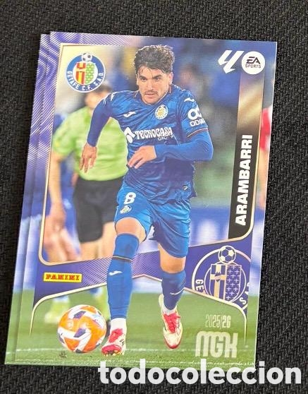 Coleccionismo cromos antiguos: ARAMBARRI GETAFE MGK Megacracks 25/26
