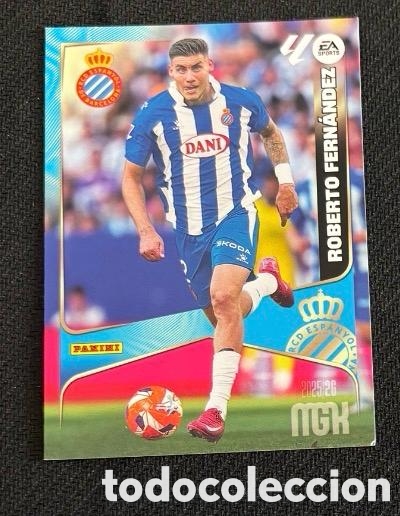 Coleccionismo cromos antiguos: ROBERTO ESPANYOL MGK Megacracks 25/26