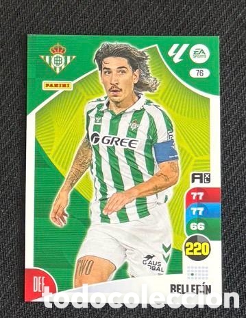 Coleccionismo cromos antiguos: 76 HECTOR BELLERIN BETIS Panini Adrenalyn XL La Liga 2024/2025