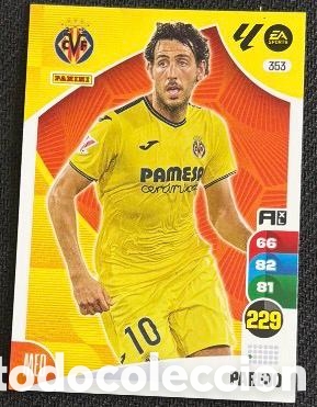 Coleccionismo cromos antiguos: 353 PAREJO VILLARREAL Panini Adrenalyn XL La Liga 2024/2025