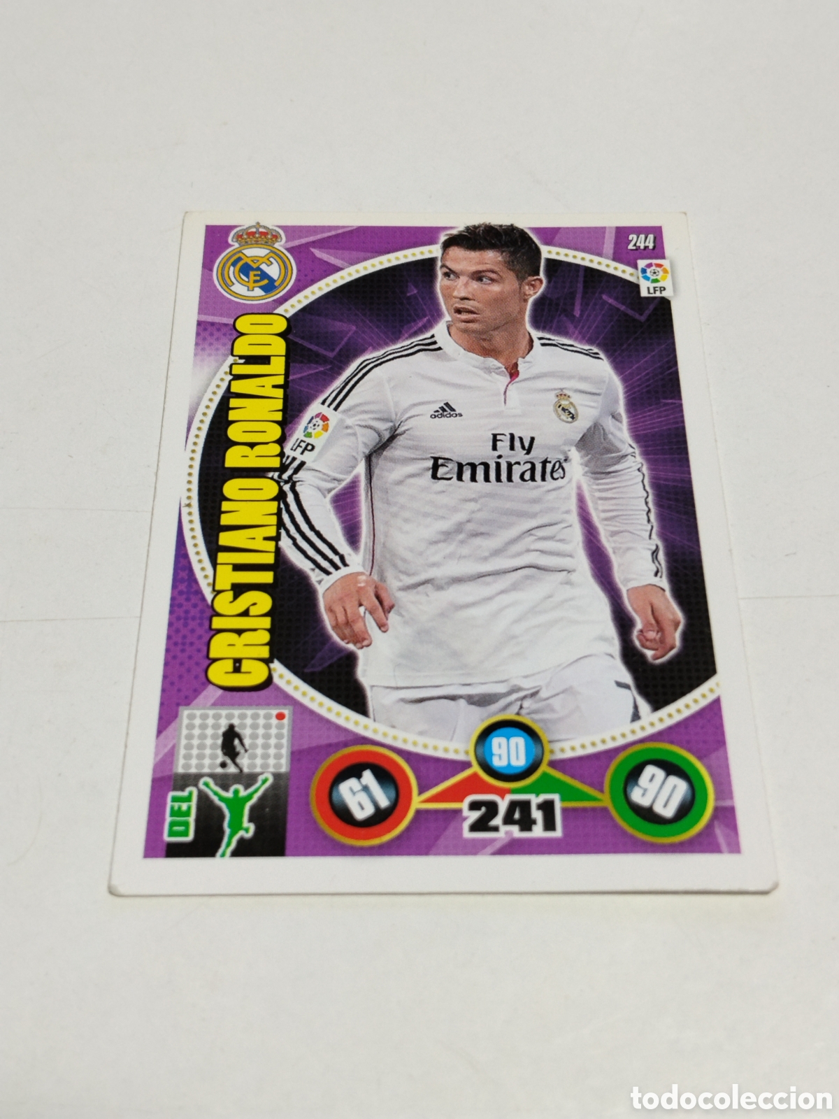 Coleccionismo cromos antiguos: Cromo Cristiano Ronaldo 2014-2015 LigaBBVA PANINI