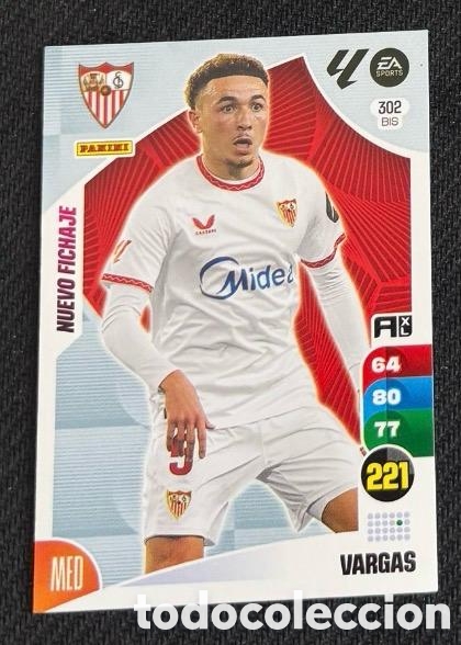 Coleccionismo cromos antiguos: 302 BIS VARGAS SEVILLA Panini Adrenalyn XL La Liga 2024/2025