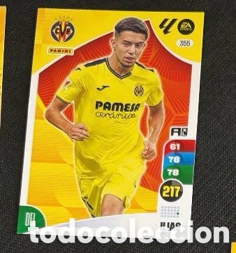 Coleccionismo cromos antiguos: 355 ILIAS VILLARREAL Panini Adrenalyn XL La Liga 2024/2025