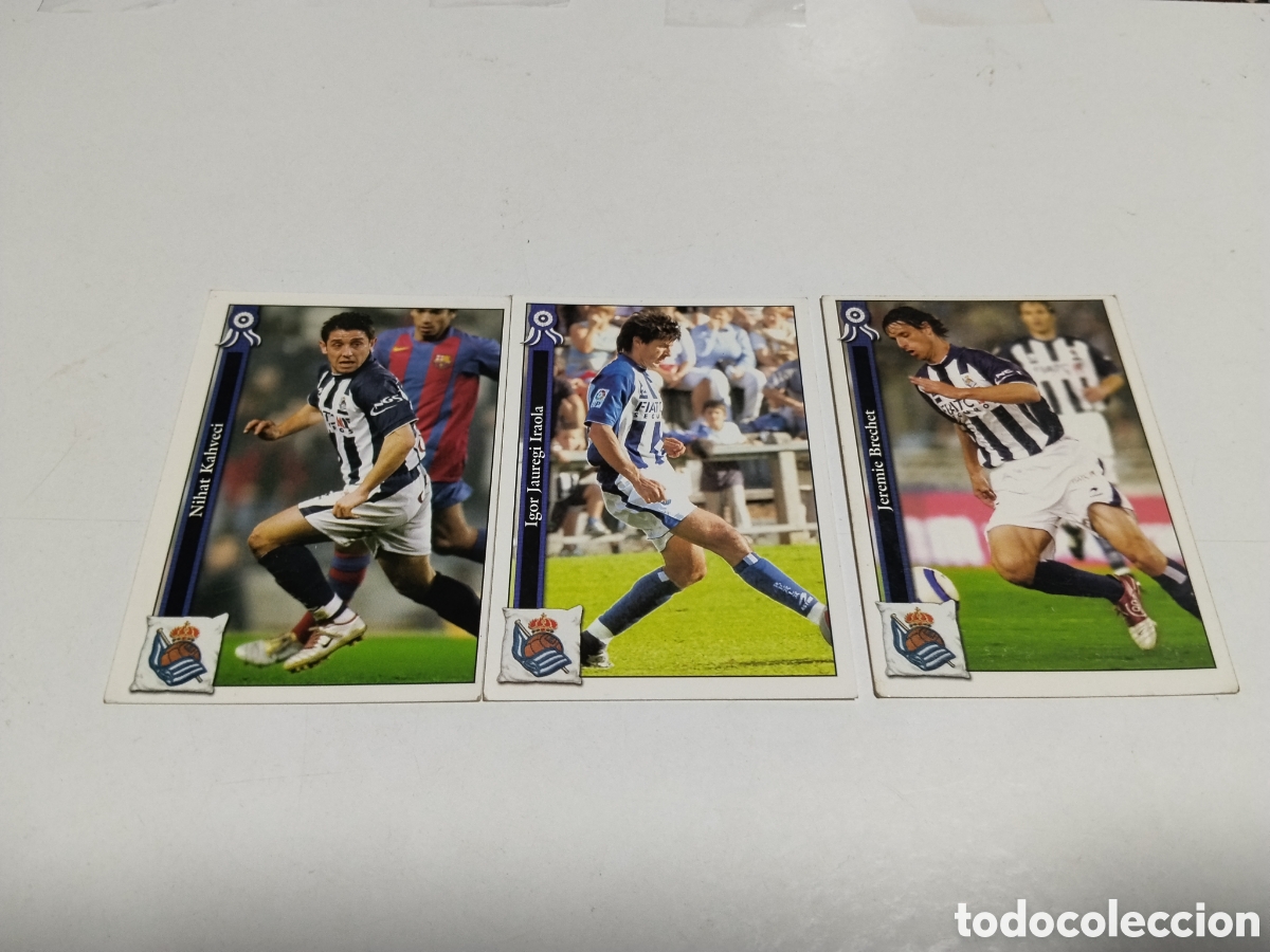 Coleccionismo cromos antiguos: 3 Cromos Real Sociedad 2005/2006