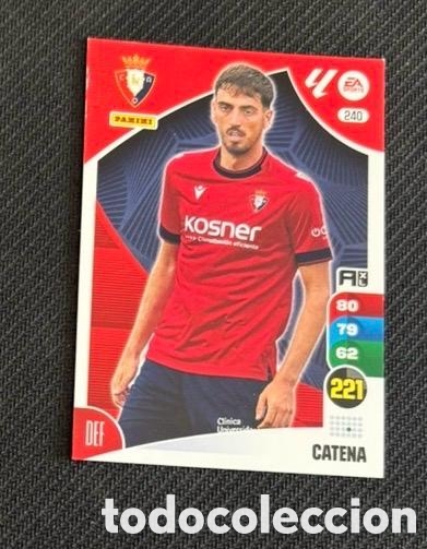 Coleccionismo cromos antiguos: 240 CATENA OSASUNA Panini Adrenalyn XL La Liga 2024/2025