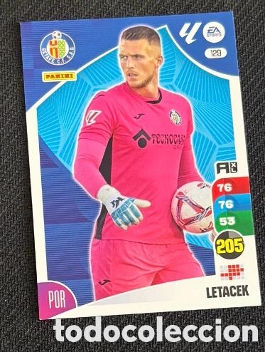 Coleccionismo cromos antiguos: 129 LETACEK GETAFE Panini Adrenalyn XL La Liga 2024/2025