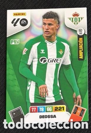 Coleccionismo cromos antiguos: 82 BIS DEOSSA BETIS adrenalyn liga XL 25 26