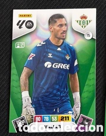 Coleccionismo cromos antiguos: 75 VALLES BETIS adrenalyn liga XL 25 26