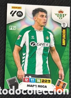 Coleccionismo cromos antiguos: 85 BIS MARC ROCA BETIS adrenalyn liga XL 25 26
