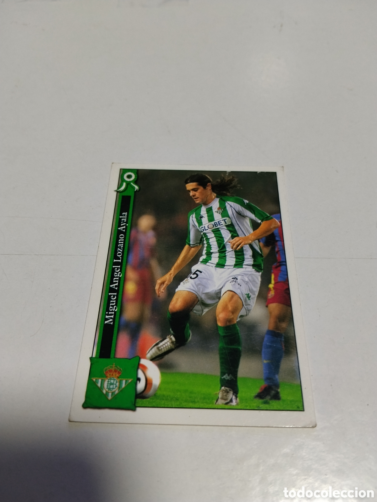 Coleccionismo cromos antiguos: 1 Cromo Miguel &Aacute;ngel Lozano Ayala 2005-2006