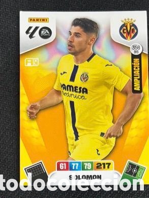 Coleccionismo cromos antiguos: 358 BIS SOLOMON VILLARREAL adrenalyn liga XL 25 26