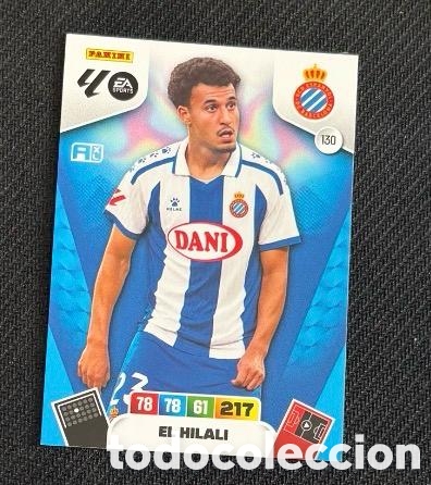Coleccionismo cromos antiguos: 130 EL HILALI ESPANYOL adrenalyn liga XL 25 26