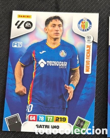 Coleccionismo cromos antiguos: 161 BIS SATRIANO GETAFE adrenalyn liga XL 25 26