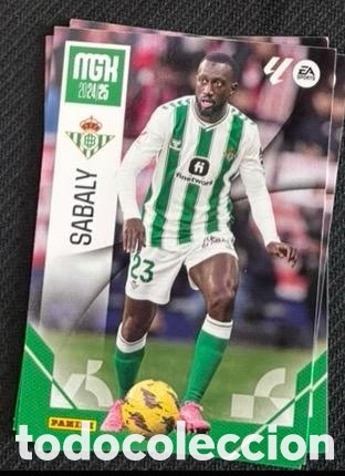 Coleccionismo cromos antiguos: SABALY BETIS MGK MEGACRACK 2024 2025
