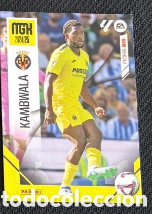 Coleccionismo cromos antiguos: KAMBWALA VILLARREAL MGK MEGACRACK 2024 2025