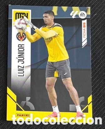 Coleccionismo cromos antiguos: LUIZ JUNIOR VILLARREAL MGK MEGACRACK 2024 2025