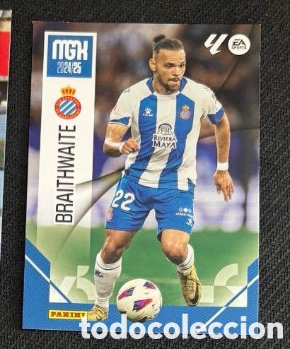 Coleccionismo cromos antiguos: BRAITHWAITE ESPANYOL MGK MEGACRACK 2024 2025