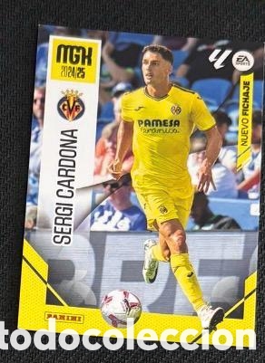 Coleccionismo cromos antiguos: SERGI CARDONA VILLARREAL MGK MEGACRACK 2024 2025