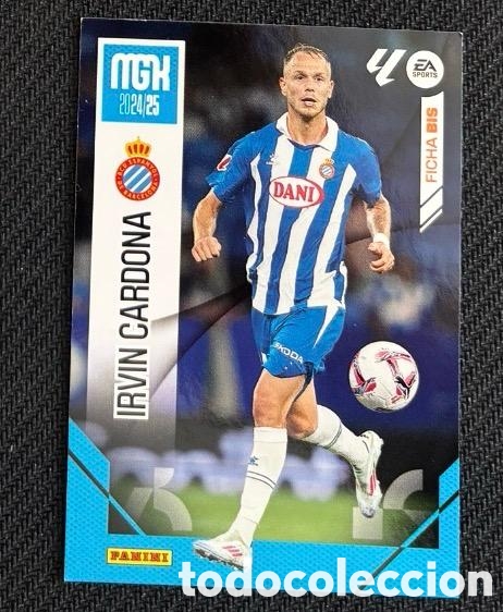 Coleccionismo cromos antiguos: IRVIN CARDONA ESPANYOL MGK MEGACRACK 2024 2025