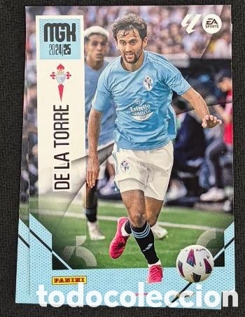 Coleccionismo cromos antiguos: DE LA TORRE CELTA DE VIGO MGK MEGACRACK 2024 2025