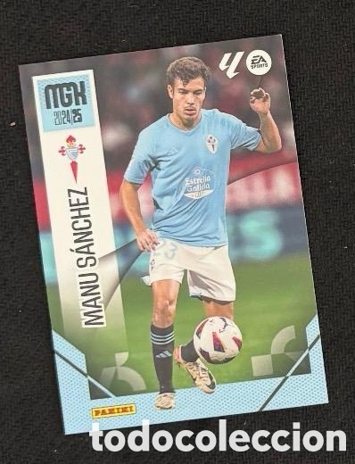 Coleccionismo cromos antiguos: MANU S&Aacute;NCHEZ CELTA DE VIGO MGK MEGACRACK 2024 2025